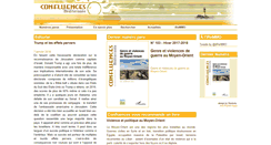Desktop Screenshot of confluences-mediterranee.com